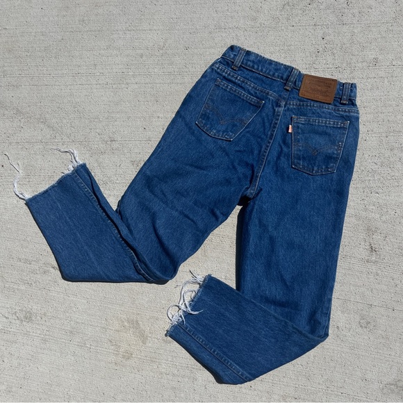 Vintage Orange Tab Levis 631 - Picture 2 of 3